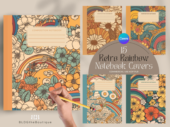 70s Retro Kdp Graphics for Handmade Business