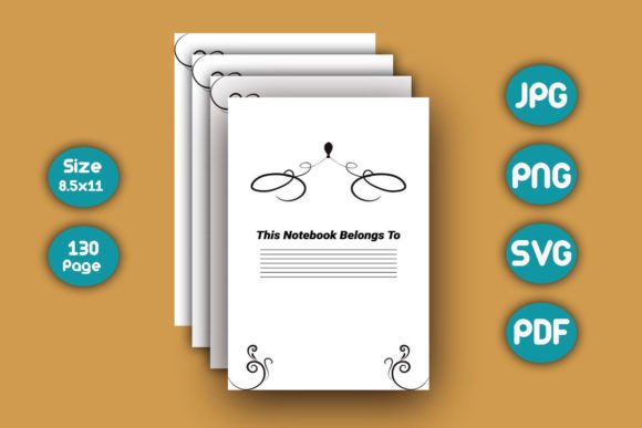 Journal - Notebook - KDP Interior Graphics
