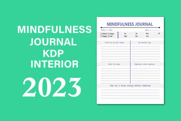 Mindfulness Journal KDP Interiors Graphics
