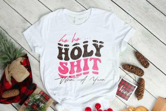 Retro Funny Christmas New Year T-Shirt Graphics