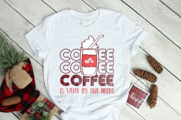 Retro Typography Coffee Quotes T Shirt