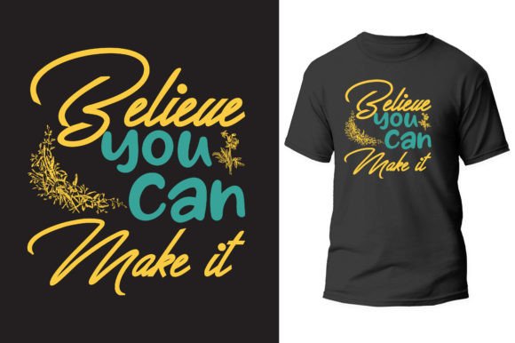Typography T-Shirt Design Graphics for T-Shirt Designs